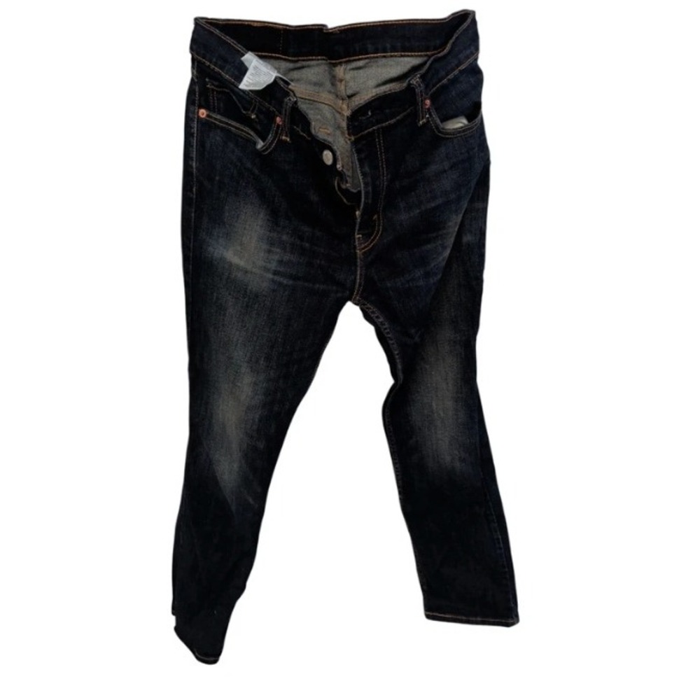 Levi's 511 Slim Fit Jeans Mens 33x32 Navy Blue Waterless Denim